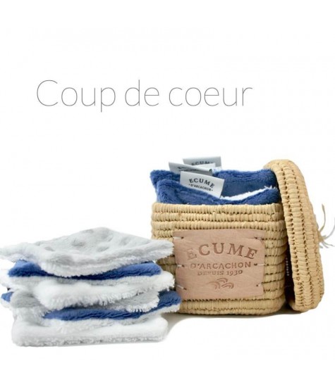 Zero-Waste Reusable Cleansing Pads Pack | Écume d'Arcachon