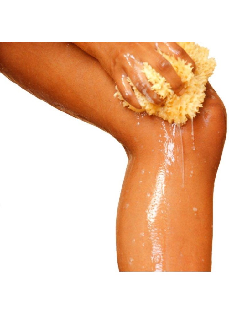 Peau douce et soyeuse avec le gel douche Écume d'Arcachon. Base lavante naturelle.