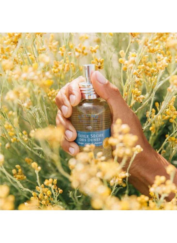 Soin corps concentré en immortelle des dunes d'Aquitaine
