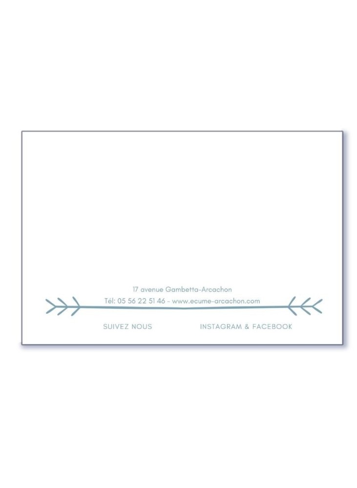 Perfume & care gift card | Écume d'Arcachon