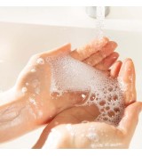 Mousse de savon douce pour peaux fragiles. Écume d'Arcachon