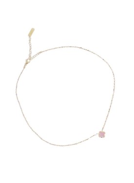 Collier trèfle Nude. Acier inoxydable et chirurgical.