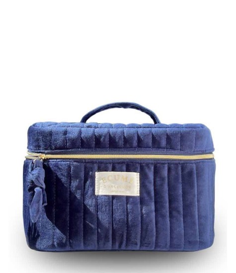 VANITY Bleu velours côtelé