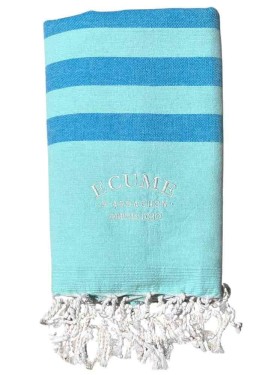 Original embroidered terry towel - Écume d'Arcachon
