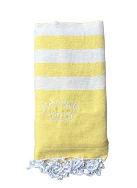 fouta éponge nouveau coloris jaune pep's