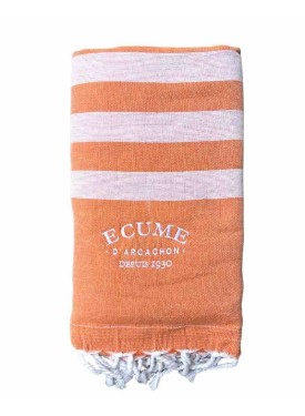 Original embroidered terry towel - Écume d'Arcachon