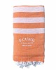 Original embroidered terry towel - Écume d'Arcachon