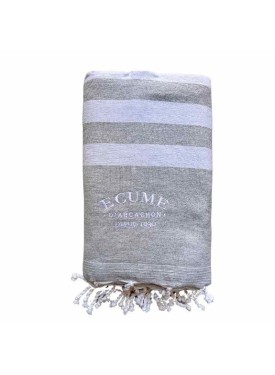 Original embroidered terry towel - Écume d'Arcachon