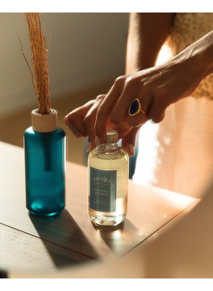 Recharge pour tout type de diffuseur. Pavillon sur plage, parfum fruité.