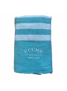 Serviette éponge originale brodée - Écume d'Arcachon