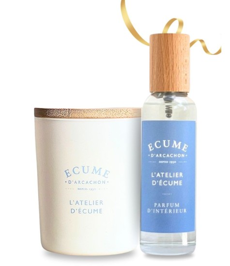 Pack maison pour un interieur parfumé senteur bord de mer.