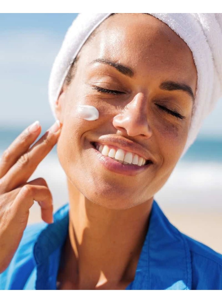 Teint lumineux et parfait grace à la crème vital marine. soin naturel