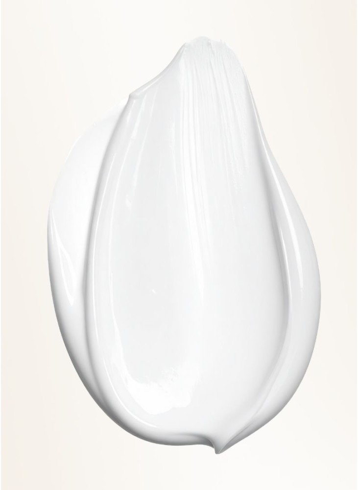 Matière de crème Blanche pour application de nectar de plage.