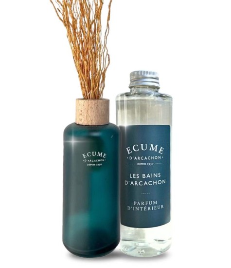 Vétiver Scented Diffuser + Atelier Refill | Ecume d'Arcachon