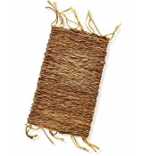 Braided Vetiver Root Soap Dish | Écume d’Arcachon