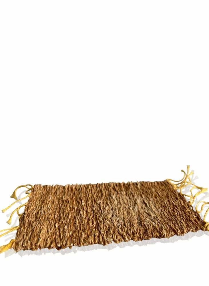 Porte savon en racine de vétiver tressé | Écume d'Arcachon