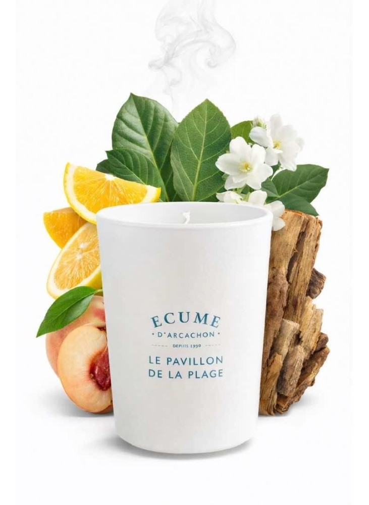 Senteur du parfum pavillon sur plage.