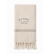 Fouta Unie Pied-de-Lion – Élégante et Résistante | Écume d’Arcachon