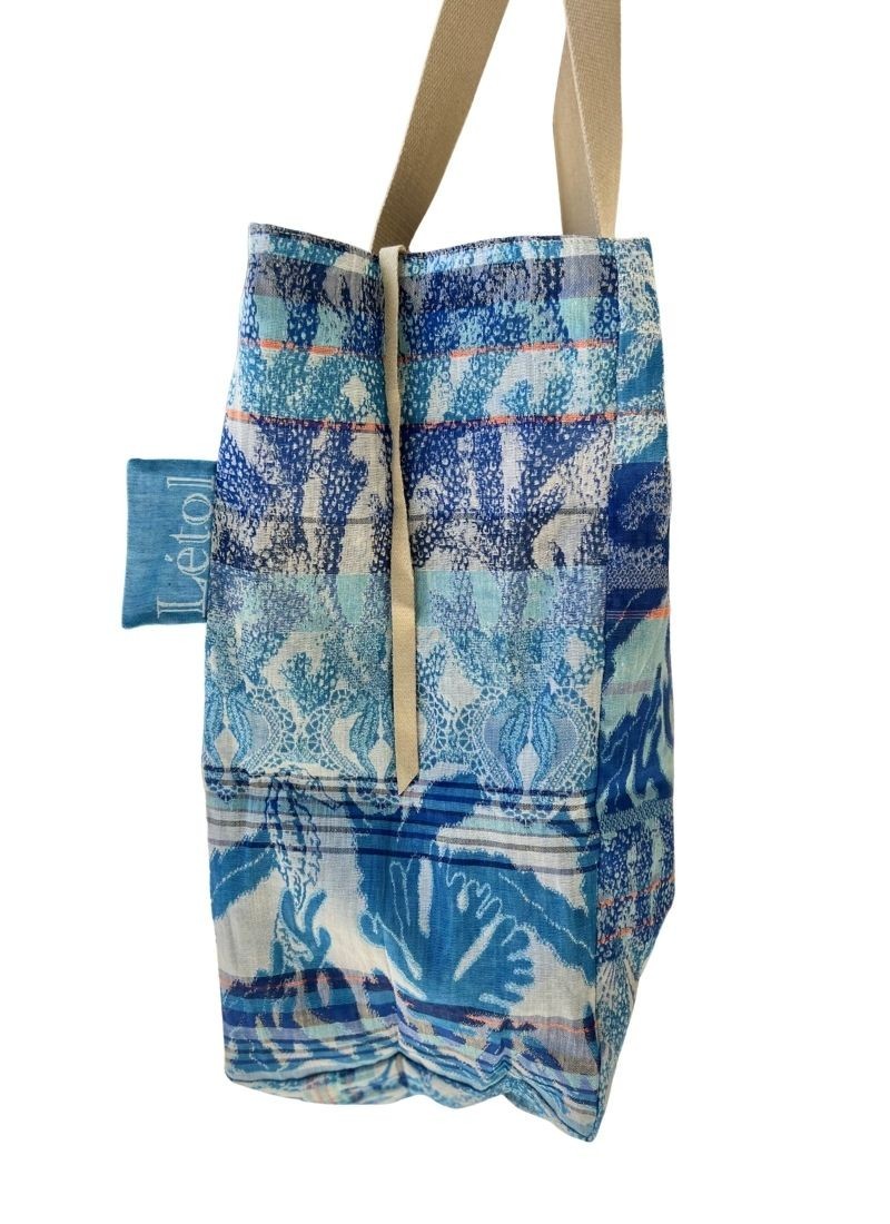 Reversible Seahorse Tote Bag – Écume d’Arcachon x Létol