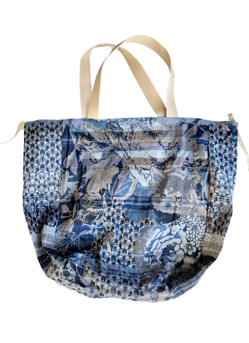 Reversible Seahorse Tote Bag – Écume d’Arcachon x Létol