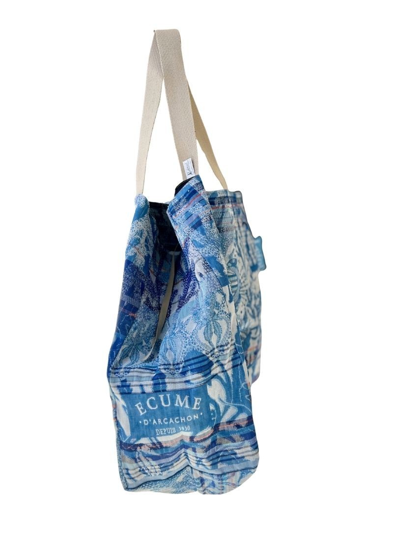 Sac réversible Hippocampes – Écume d’Arcachon x Létol