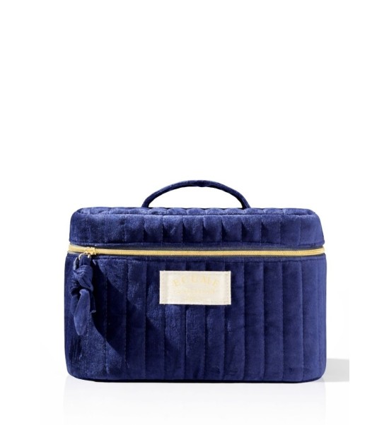 VANITY Bleu velours côtelé