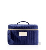 VANITY Bleu velours côtelé