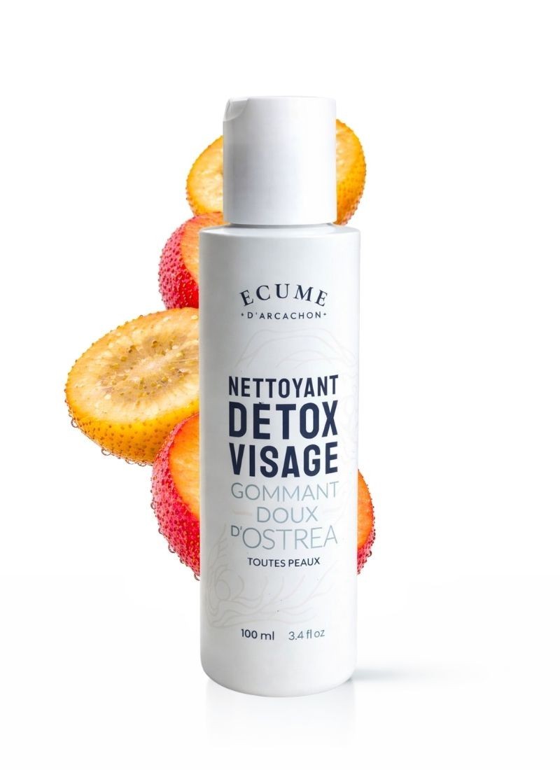 Nettoyant visage haute concentration actifs. Formule saine. Écume d'Arcachon