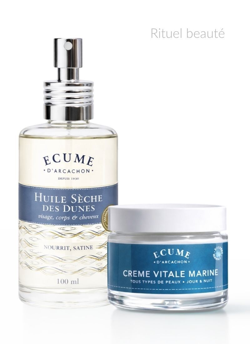 Routine beauté visage culte - Écume d'Arcachon