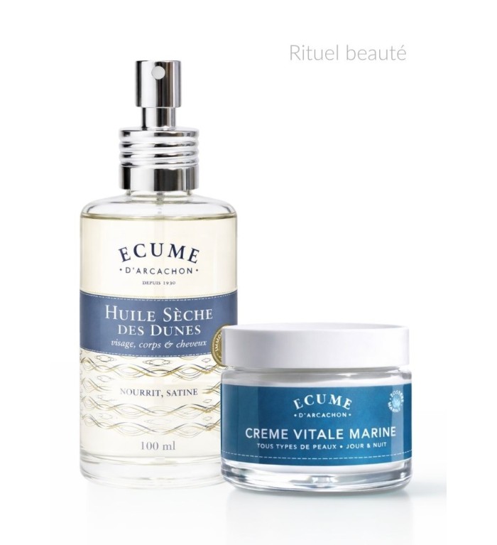 Routine beauté visage culte - Écume d'Arcachon