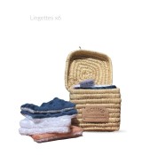 Coffret de lingettes nettoyantes et sa boite très pratique. Écume d'Arcachon