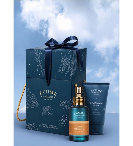 Coffret à petit prix pour la fête des mamans. Soins parfumés Dune Océane
