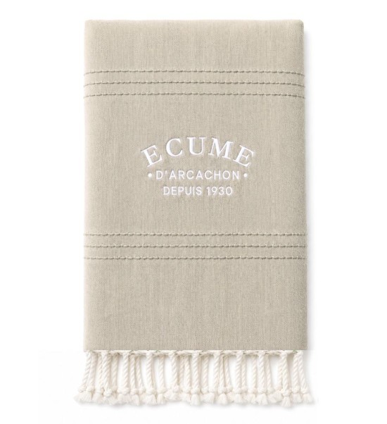 Fouta Gris-Beige