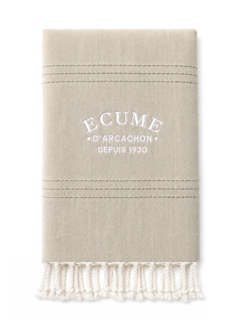 Fouta Gris-Beige