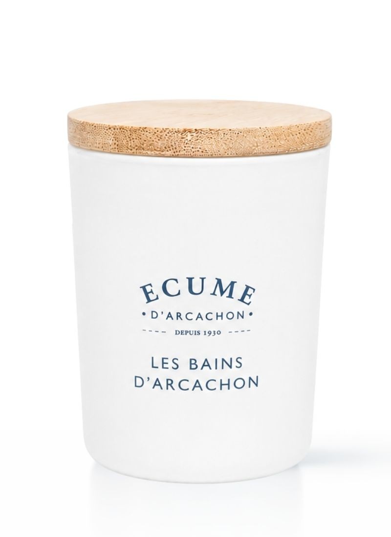 Bougie les bains d'Arcachon. Bougie parfumée.