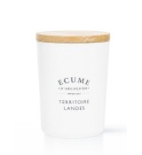 Bougie territoire Landes. Parfumeur Écume d'Arcachon.