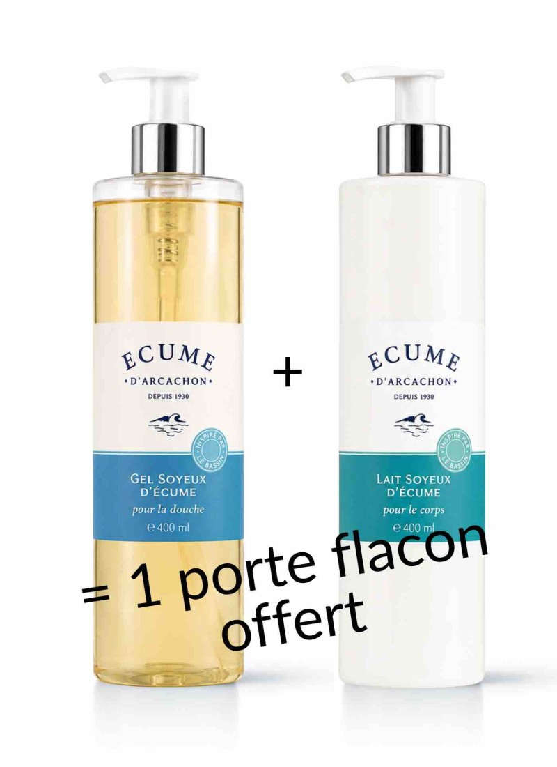Pour l'achat du duo, Écume d'Arcachon vous offre un porte flacon