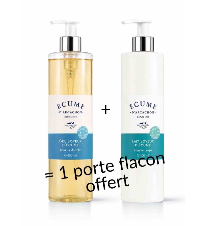 Pour l'achat du duo, Écume d'Arcachon vous offre un porte flacon