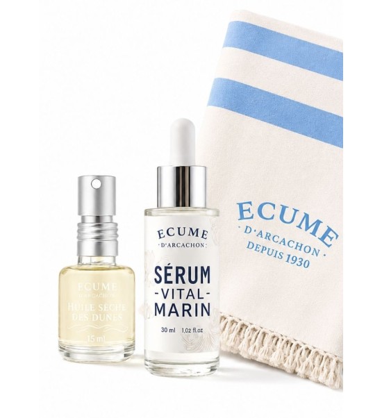 Trio essentiel de l'été. Le must have pour passer une belle saison en bord de mer.