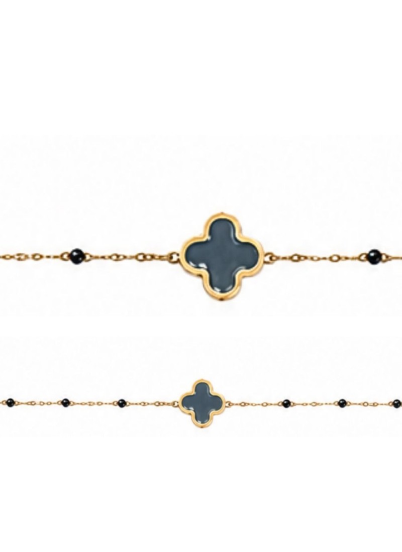 Collier fantaisie  treffle couleur | Écume d'Arcachon