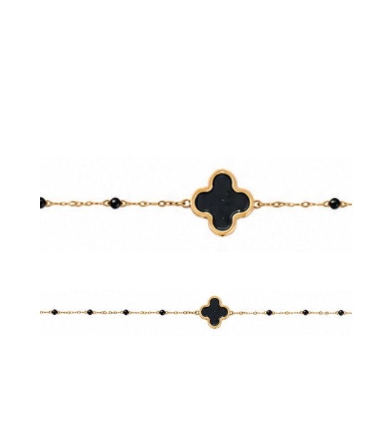 Collier fantaisie  treffle couleur | Écume d'Arcachon