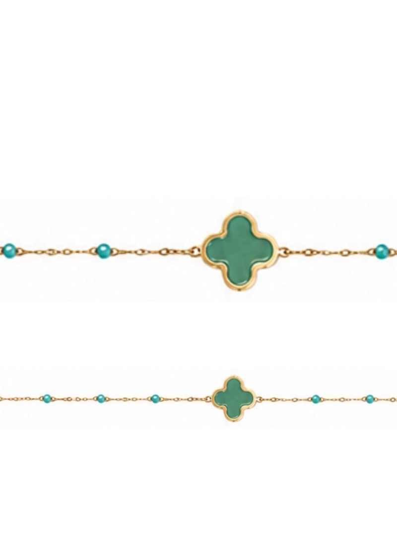 Collier fantaisie  treffle couleur | Écume d'Arcachon
