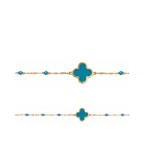 Collier fantaisie  treffle couleur | Écume d'Arcachon