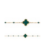Collier fantaisie  treffle couleur | Écume d'Arcachon