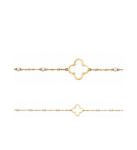 Collier fantaisie  treffle couleur | Écume d'Arcachon