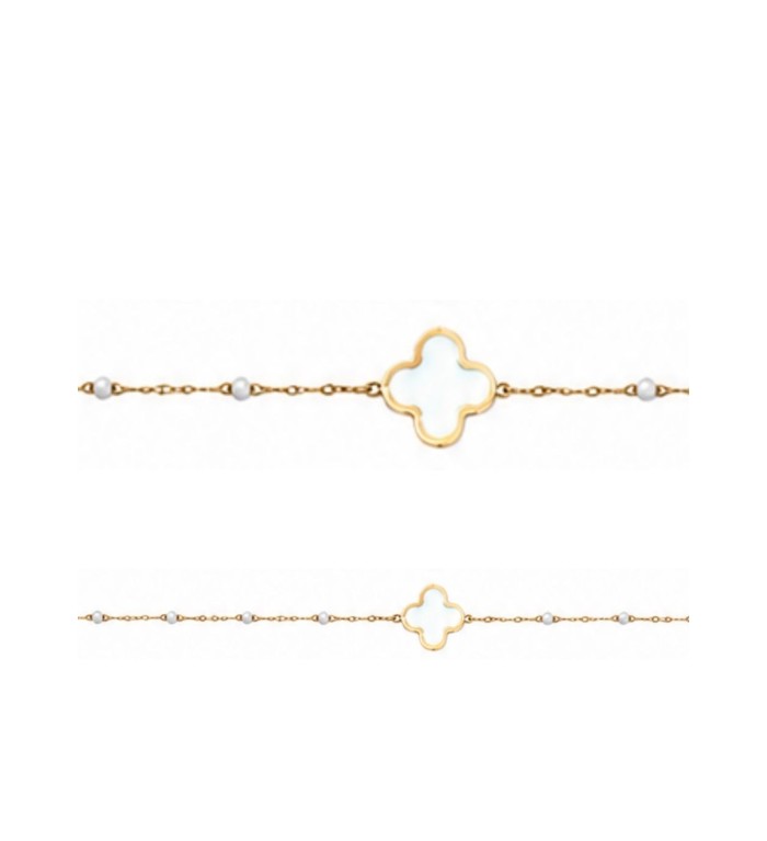 Collier fantaisie  treffle couleur | Écume d'Arcachon