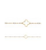 Collier fantaisie  treffle couleur | Écume d'Arcachon
