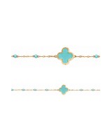 Collier fantaisie  treffle couleur | Écume d'Arcachon