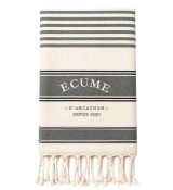 fouta basque kaki