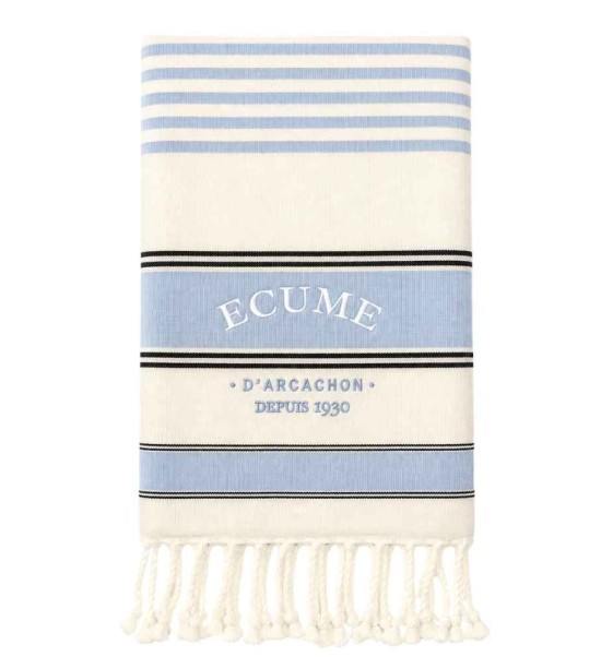 Fouta unie bonne qualité | Écume d'Arcachon